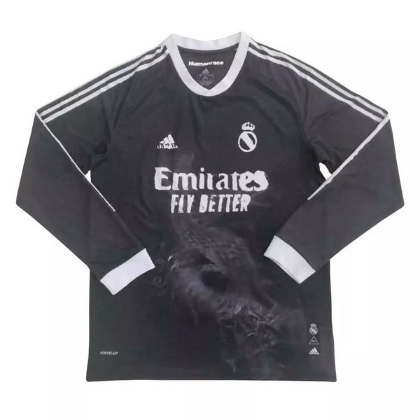 Tailandia Camiseta Real Madrid Human Race ML 2020-21 Negro